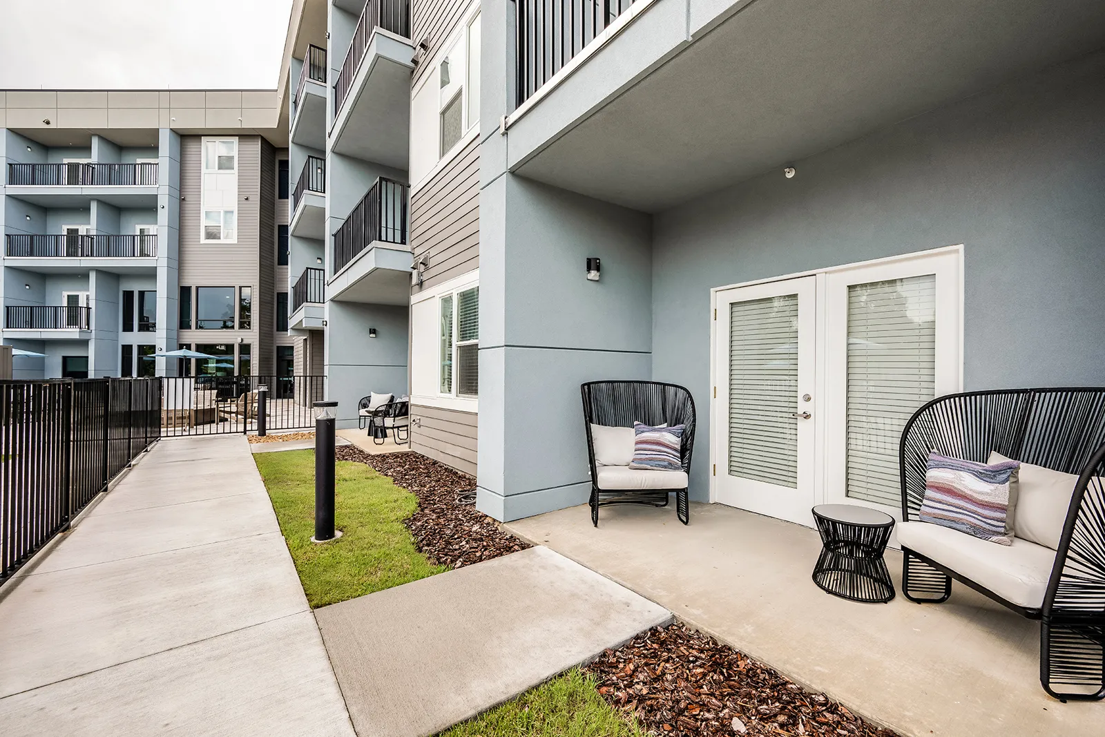 outdoor living space